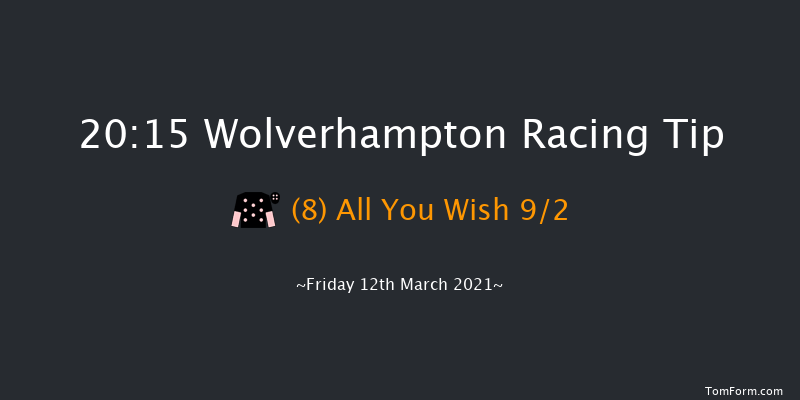 Bombardier Apprentice Handicap Wolverhampton 20:15 Handicap (Class 5) 7f Mon 8th Mar 2021