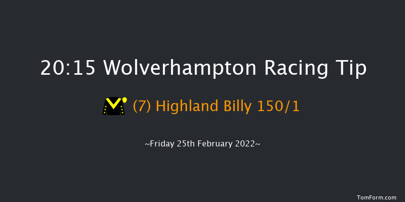 Wolverhampton 20:15 Maiden (Class 5) 10f Mon 14th Feb 2022