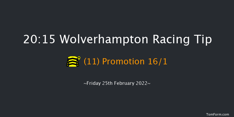 Wolverhampton 20:15 Maiden (Class 5) 10f Mon 14th Feb 2022