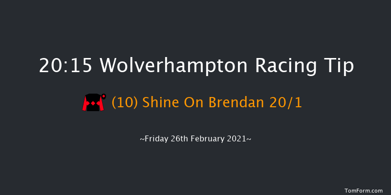 Bombardier 'March To Your Own Drum' Handicap Wolverhampton 20:15 Handicap (Class 5) 9f Mon 22nd Feb 2021