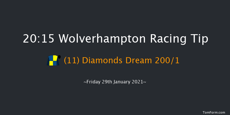 Play 4 To Score At Betway Handicap Wolverhampton 20:15 Handicap (Class 6) 5f Tue 26th Jan 2021