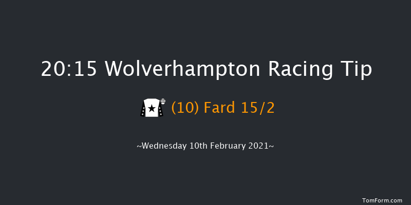 Betway Handicap (Div 2) Wolverhampton 20:15 Handicap (Class 6) 6f Mon 8th Feb 2021