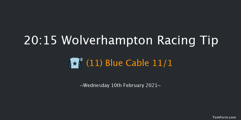 Betway Handicap (Div 2) Wolverhampton 20:15 Handicap (Class 6) 6f Mon 8th Feb 2021