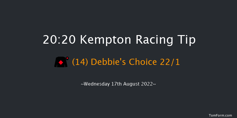 Kempton 20:20 Handicap (Class 6) 7f Tue 16th Aug 2022