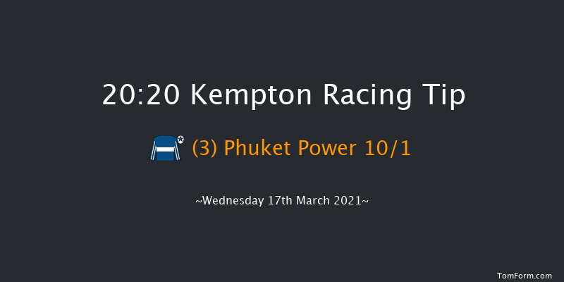 Try Our New Price Boosts At Unibet Handicap Kempton 20:20 Handicap (Class 4) 6f Wed 10th Mar 2021