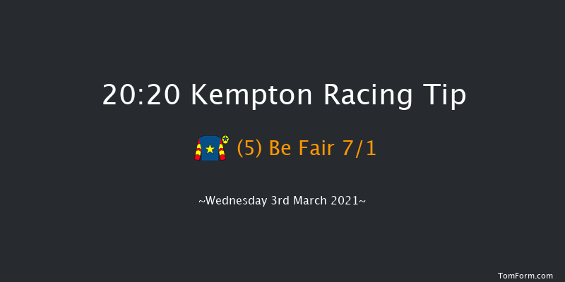 Unibet Extra Place Offers Every Day Handicap Kempton 20:20 Handicap (Class 6) 12f Sat 27th Feb 2021