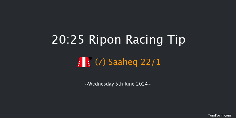 Ripon  20:25 Handicap (Class
5) 5f Thu 30th May 2024