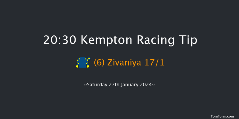 Kempton  20:30 Handicap (Class 6) 16f Wed 24th Jan 2024