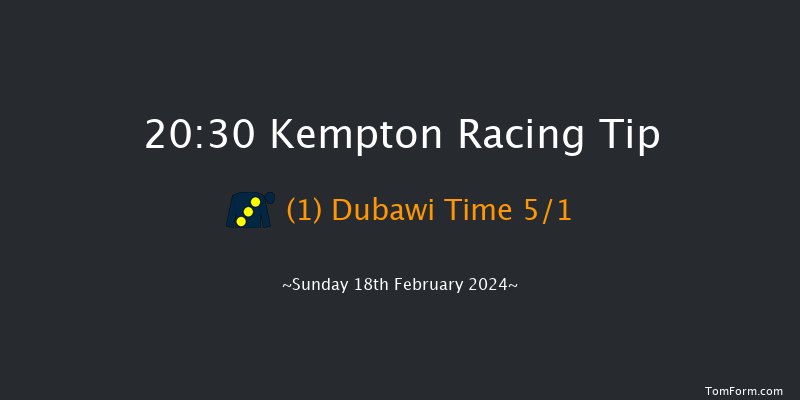 Kempton  20:30 Handicap (Class 6) 12f Wed 14th Feb 2024