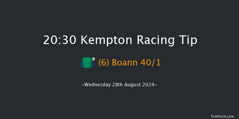 Kempton  20:30 Handicap (Class 5) 6f  Wed 21st Aug 2024