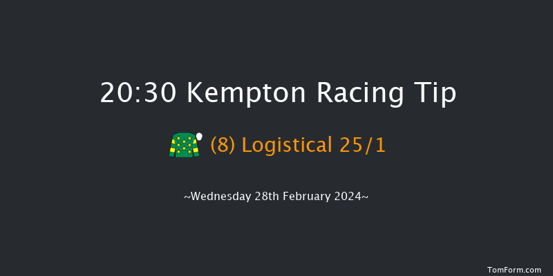 Kempton  20:30 Handicap (Class 6) 12f Sat 24th Feb 2024