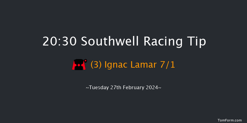 Southwell  20:30 Handicap (Class 6) 6f Sat 24th Feb 2024