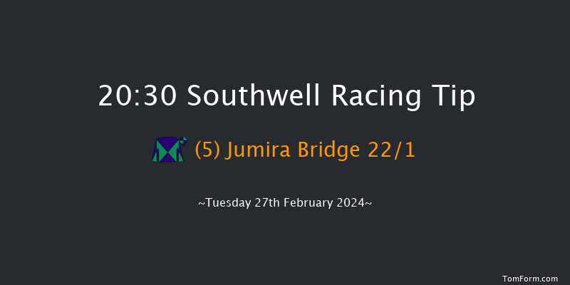 Southwell  20:30 Handicap (Class 6) 6f Sat 24th Feb 2024