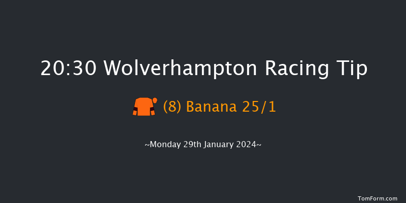 Wolverhampton  20:30 Handicap (Class 6) 6f Fri 26th Jan 2024