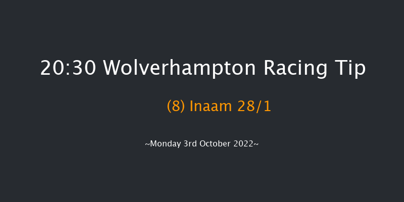 Wolverhampton 20:30 Handicap (Class 6) 6f Sat 1st Oct 2022