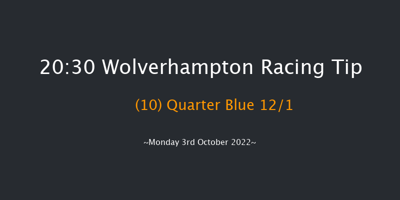 Wolverhampton 20:30 Handicap (Class 6) 6f Sat 1st Oct 2022