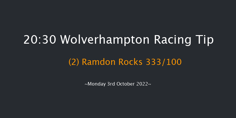 Wolverhampton 20:30 Handicap (Class 6) 6f Sat 1st Oct 2022