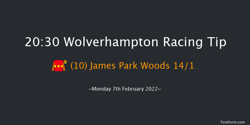 Wolverhampton 20:30 Handicap (Class 6) 9.5f Tue 1st Feb 2022