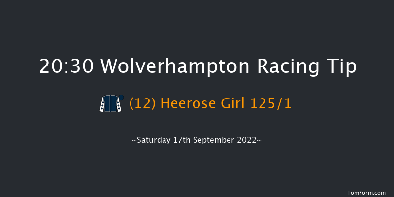 Wolverhampton 20:30 Handicap (Class 6) 7f Tue 13th Sep 2022