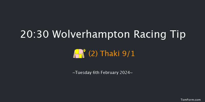 Wolverhampton  20:30 Handicap (Class 6) 6f Sat 3rd Feb 2024