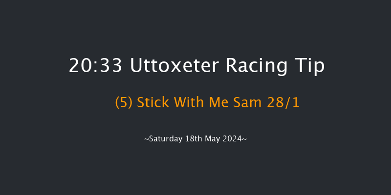 Uttoxeter  20:33 Handicap Hurdle (Class 5)
20f Sat 4th May 2024