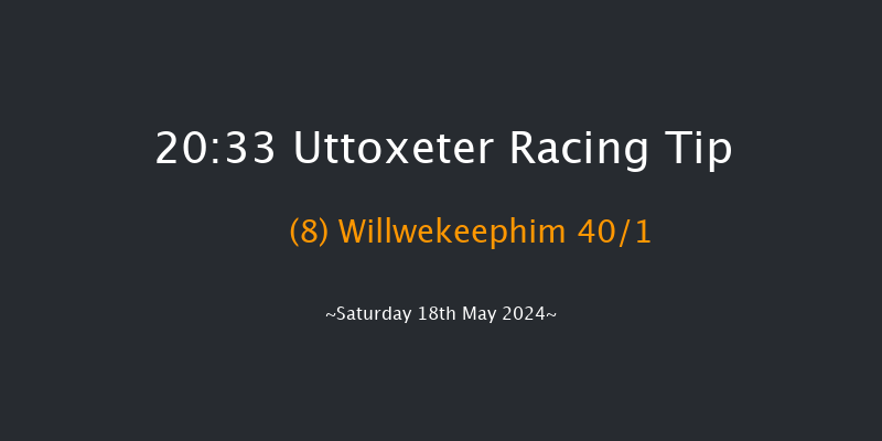 Uttoxeter  20:33 Handicap Hurdle (Class 5)
20f Sat 4th May 2024