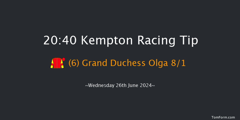 Kempton  20:40 Handicap (Class 6) 16f Wed 12th Jun 2024