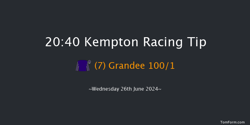 Kempton  20:40 Handicap (Class 6) 16f Wed 12th Jun 2024