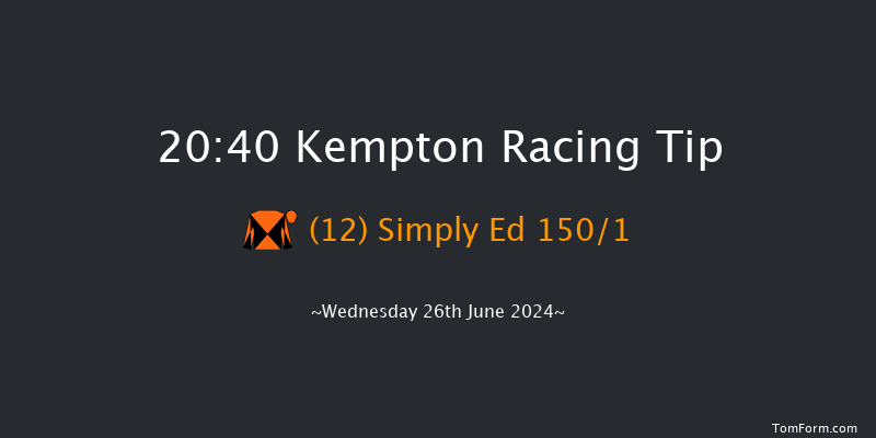 Kempton  20:40 Handicap (Class 6) 16f Wed 12th Jun 2024