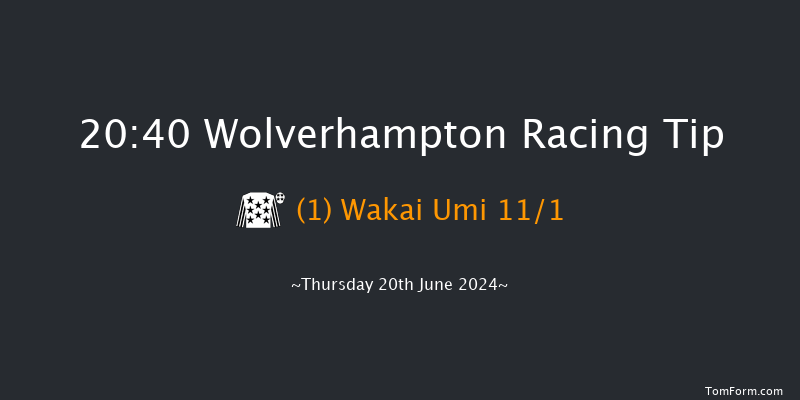 Wolverhampton  20:40 Handicap (Class 6) 5f Tue 4th Jun 2024