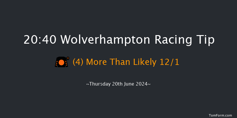 Wolverhampton  20:40 Handicap (Class 6) 5f Tue 4th Jun 2024