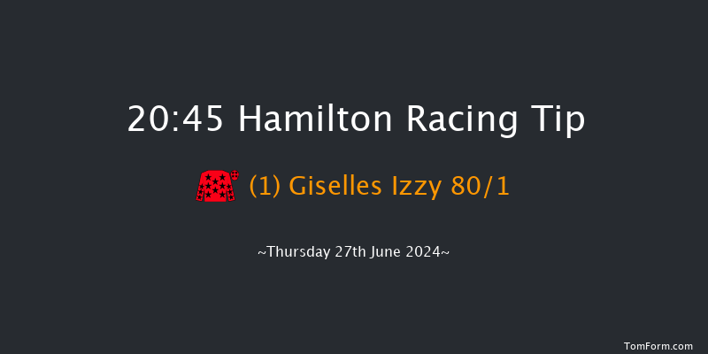 Hamilton  20:45 Handicap (Class 6) 6f Wed 19th Jun 2024